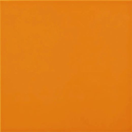 Caja Azulejo Liso Naranja Brillo 20x20 cm Ribesalbes