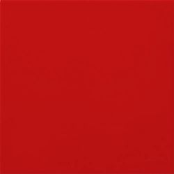 Caja Azulejo Liso Rojo Mate 20x20 cm Ribesalbes