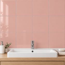 Pink Smooth Tile Box F Gloss 20x20 cm Ribesalbes
