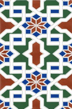 Caixa rajola Medina verda 20x30cm 1,50m2 25 peces Ceràmiques Ribesalbes