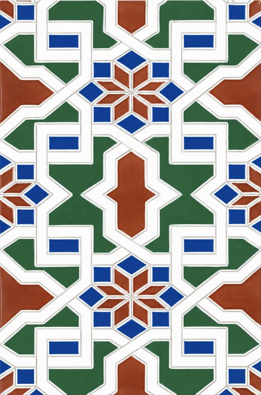 Caixa rajola Medina verda 20x30cm 1,50m2 25 peces Ceràmiques Ribesalbes