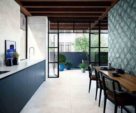 Metallic Witte Tegeldoos 29,75x99,55cm 1,78m2 Aparici