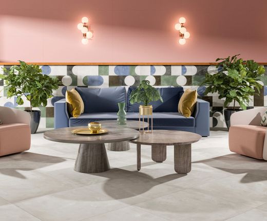 Κουτί από φυσική πορσελάνη Mud White 24.9x100cm 1.74m2 Aparici