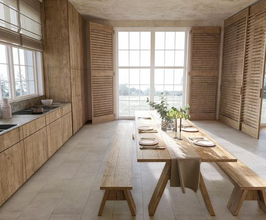 Κουτί από φυσική πορσελάνη Mud White 59.2x59.2cm 1.42m2 Aparici