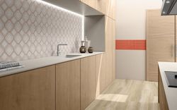 Quabbella Scatola Rilievo Corallo 30x90 1,08m2 Tau