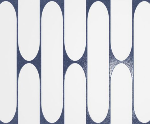 Caja Azulejo Rado Blue Ornato 29,75x99,55cm 1,78m2 Aparici