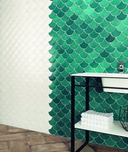 Squama Olive 12,7x6,2 Natucer Tile Box