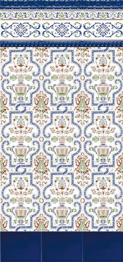 Caja azulejo Triana 20x30cm 1,50m2 25 piezas Cerámicas Ribesalbes