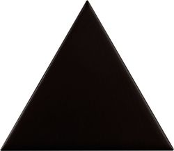 Caja azulejo triangulo 18,5x16 cm black mate 0,50ms / 35 piezas Complementto