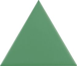 Caja azulejo triangulo 18,5x16 cm green mate 0,50ms / 35 piezas Complementto