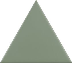 Caja azulejo triangulo 18,5x16 cm khakigreen mate 0,50ms / 35 piezas Complementto