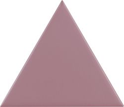Caja azulejo triangulo 18,5x16 cm mauve mate 0,50ms / 35 piezas Complementto