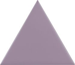 Caja azulejo triangulo 18,5x16 cm violet mate 0,50ms / 35 piezas Complementto