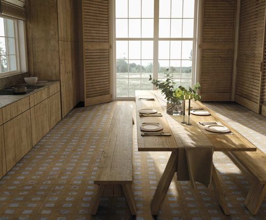 Pudełko Zest Vestige Stamp Natural Porcelain Box 50x100 1,50 m2 Aparici