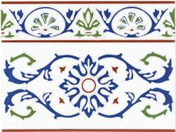 Caja Cenefa 45 Triana 15x20 0,90m2 30 piezas Cerámicas Ribesalbes