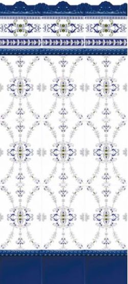 Cartuja Border Box 15x20 0.90m2 30 pieces Ribesalbes Ceramics