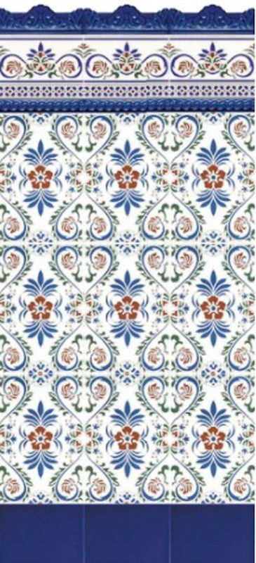 Granada Border Box 15x20 0,90m2 30 peças Cerâmica Ribesalbes