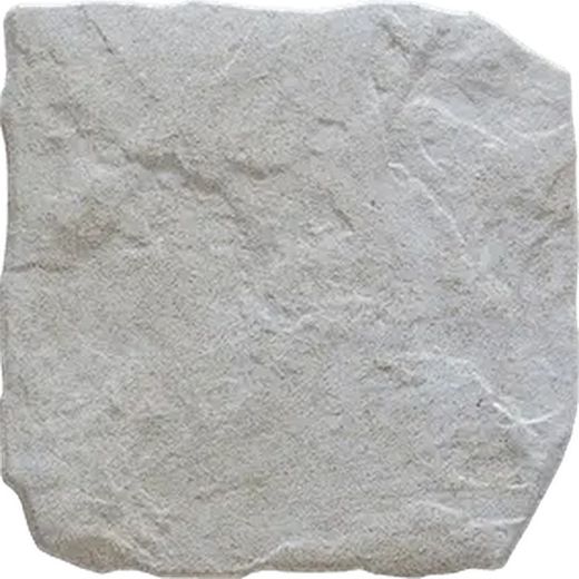 Landelijke beige porseleinen steengoeddoos 15 x 15 cm - Cerlat