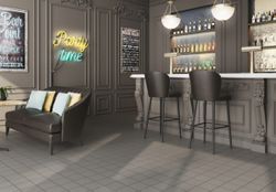 Box aus extrudiertem Steinzeug Quarry Grey 20x20 0,80 m2/Box Gres Aragón