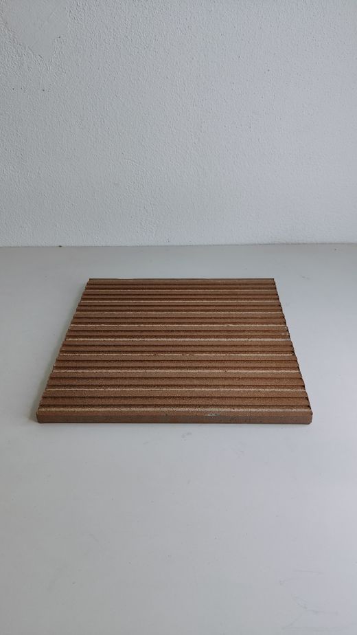 Wytłaczane pudełko z kamionki 31,4x31,4