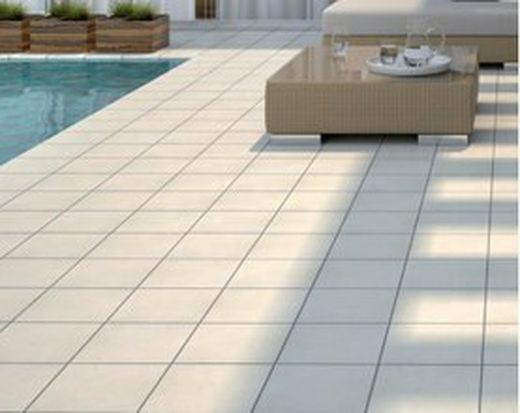 Extruded stoneware box 33x33 white cotto 0.67M2 Gres de Aragon