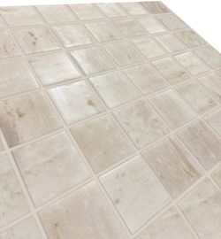 Låda med 5x5 Inkfinity Mist Clay Matte halkfria plattor 2m2 20 stycken Togama