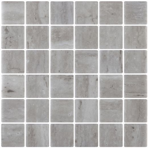 Carrelage antidérapant mat Inkfinity Mist Storm 5x5, boîte de 2 m², 20 pièces, Togama