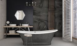 Själsvart glansmosaiknätlåda