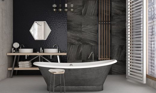 Själsvart glansmosaiknätlåda