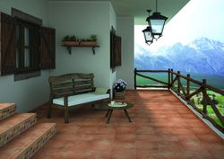 Porcelanowe pudełko Irta antypoślizgowa płytka 33.3X33.3 9 SZT / BOX 1.00 M2 / BOX AZULIBER