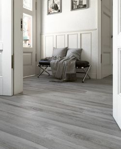 Halkfri porslinsgolv Tile Box Stylwood Grey 9 Stk / låda 1,22 M2 / Box AZULIBER