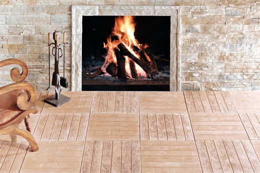 Azorerna Cherry Floor Box 50x50 4 st 1m2 / Verniprens låda