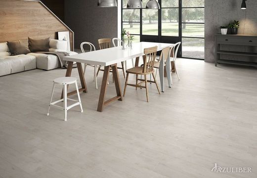 Rimini White Porzellan Boden Box 8 Stück / Box 1,08 M2 / Box AZULIBER