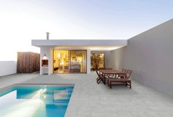 Ares Caixa de Porcelana Antiderrapante Aço 33x33 cm 4 peças Keros