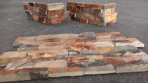 Imperial Flerfärgad Naturstenslåda 0,33m2 Piedras de Galicia