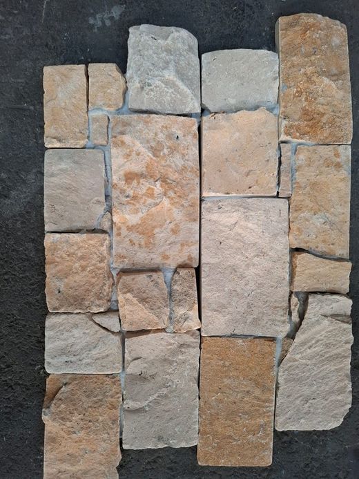 Natural Stone Box Μεσαιωνικός Τραβερτίνος 0,33m2 Piedras de Galicia