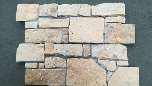 Natural Stone Box Μεσαιωνικός Τραβερτίνος 0,33m2 Piedras de Galicia