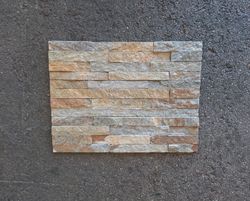 Förmonterad Naturstenslåda Golden Linear 0,48m2 Piedras de Galicia