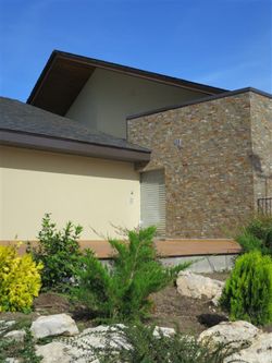 Vormontierte Steinbox Wandbild Eco Multicolor 0,44m2 Piedras de Galicia