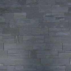Caja Piedra premontada Mural Eco Negro 0,44m2 Piedras de Galicia