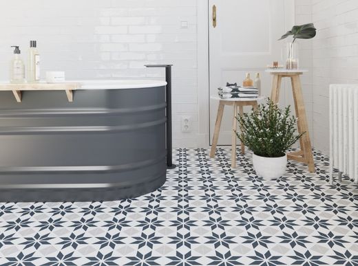 Porslinslåda 15x15 Fortenay Blue 0,50 M2 / kartong 22 Pissano Stycken