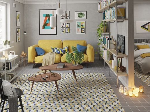 Porslinslåda 15x15 Lahore Gul 0,50 M2 / kartong 22 Pissano Stycken