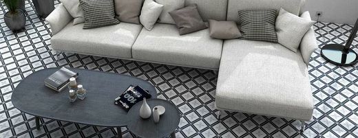 Porseleinen Doos 20x20 Fleur hidraulico 1 M2 / Doos 25 Stuks / Doos