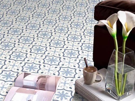 Caja Porcelanico 25x25 Riviera Montecarlo Blue 1,00m2 16pzas Codicer ...