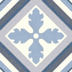 Caja Porcelánico 25x25 Riviera Saint Tropez Blue 1,00m2 16pzas Codicer