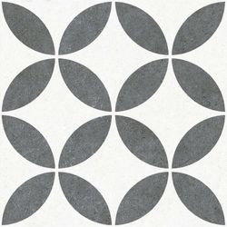 Caja Porcelánico 25x25 Vintage Dover Dark 1,00m2 16pzas Codicer