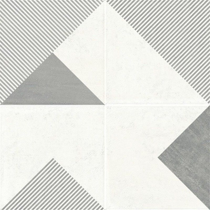 Porzellan Box 50x50 Dekor Metafor Grau 1,50 M2 / Box 6 Stück / Box NOVOGRÉS — Azulejossola