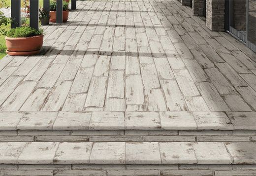 Scatola in porcellana bianca antiscivolo Natucer retrò