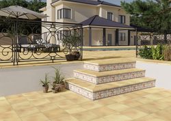 Bulnes Arena Halkfri porslinslåda 33,3X33,3 9 st Azuliber