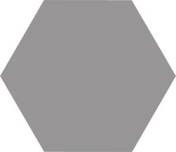 caja Porcelanico hexagonal 22x25 Basic Grey mate 1,04m2/caja Codicer